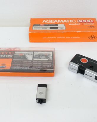 Fotocamera analogica AGFAMATIC 3000 pocket sensor