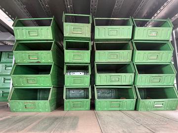 Contenitori metallo bocca di lupo