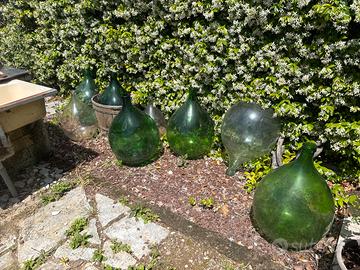 Damigiane decorative