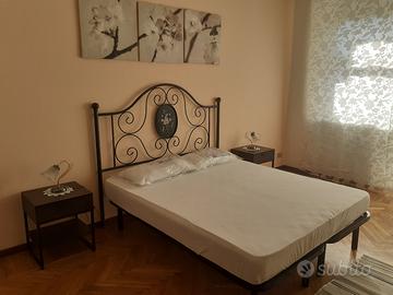 Letto matrimoniale ferro battuto 