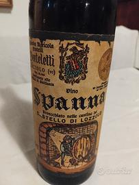 Bottiglia vino SPANNA del 1964