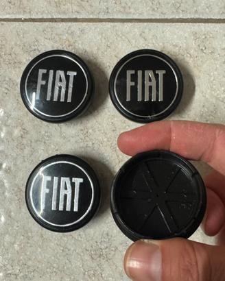 Kit Set 4 Tappi FIAT Cromodora CD Epoca Originali