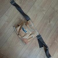 cintura porta attrezzi in cuoio