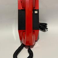 Citofono vintage Elvox rosso da parete anni 70/80