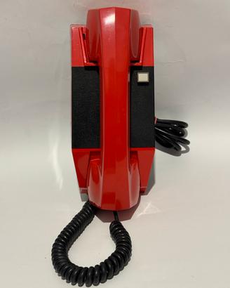 Citofono vintage Elvox rosso da parete anni 70/80