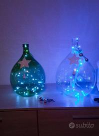 Bellissime bocce/damigiane in vetro 