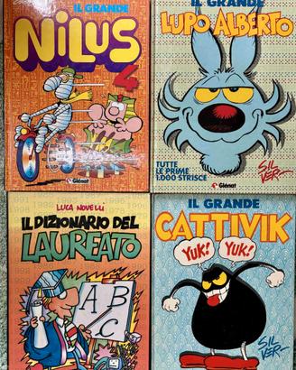 Nilus, Lupo Alberto, Il Laureato, Cattivik
