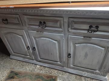cREDENZA IN LEGNO ANTICA 