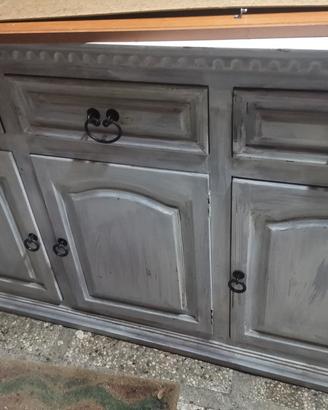 cREDENZA IN LEGNO ANTICA 