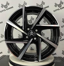 4 CERCHI IN LEGA CITROEN C3 Picasso Pluriel C4 C5 