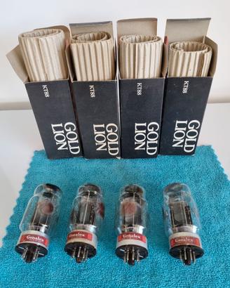 Quartetto KT88 Genalex Gold Lion "Z" - UK