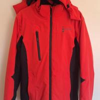 Tuta da sci rossa donna