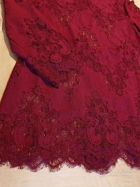 MAGLIA INTERAMENTE IN PIZZO TG. S