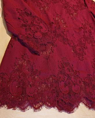 MAGLIA INTERAMENTE IN PIZZO TG. S