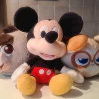 Peluche di Topolino Ciuchino e Gizmo .