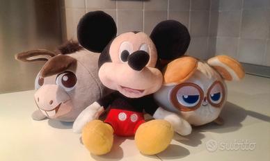 Peluche di Topolino Ciuchino e Gizmo .