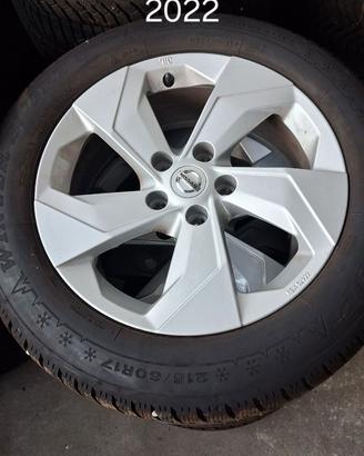 RUOTE COMPLETE INVERNALI 215/60 R17 96H 5X114.3