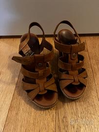 Sandalo in cuoio Timberland n.35