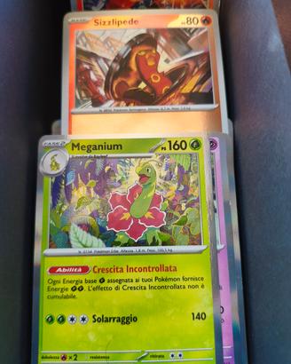 lotto 173 carte pokemon mega evoluzione ita