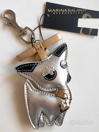 Gattino-Canino portachiavi con moschettone