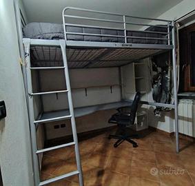 Letto a soppalco/castello Ikea
