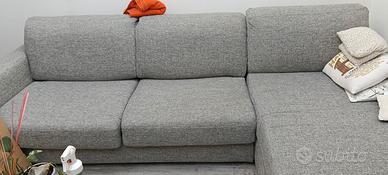 divano letto con penisola 