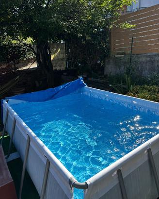 Piscina fuori terra usata una sola stagione