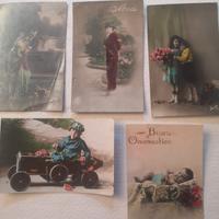 cartoline biglietti augurali vecchi