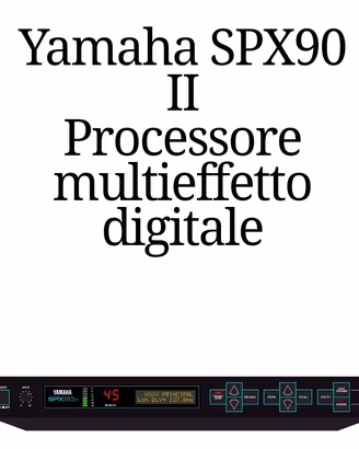 multieffeto yamaha spx90II