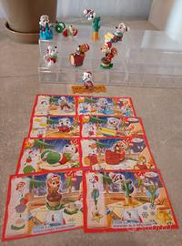 Lotto sorpresine kinder castori natale christmas