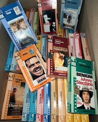 Collezione videocassette vhs 118 film