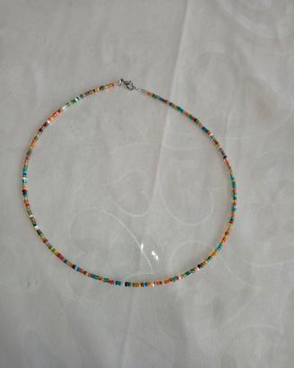 collana dell' amicizia colorata 