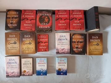Libri vari titoli D. Brown a pezzo, e altri autori