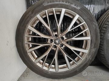 Set 4 cerchi lega MAK serie Kent 21” titanium