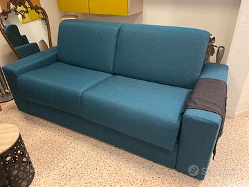 Divano a letto blu NUOVO