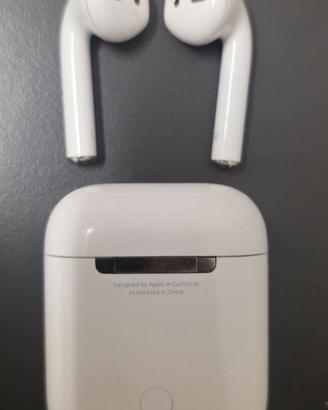 Apple Air Pods 2 generazione + custodia silicone