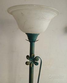 Lampada Piantana in Ferro battuto Artigianato