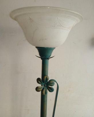 Lampada Piantana in Ferro battuto Artigianato