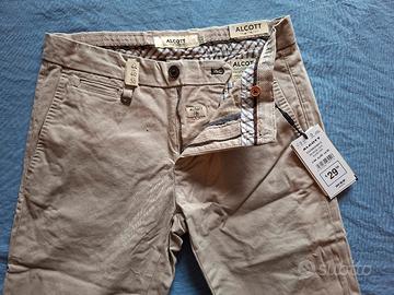 Alcott Cotton Pants mod Michael taglia IT 44 beige