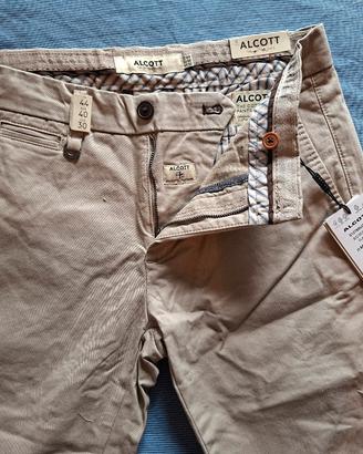 Alcott Cotton Pants mod Michael taglia IT 44 beige