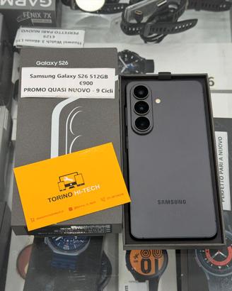 Samsung Galaxy S26 512GB - PROMO 9 CICLI