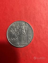 Moneta 100 Lire Minerva