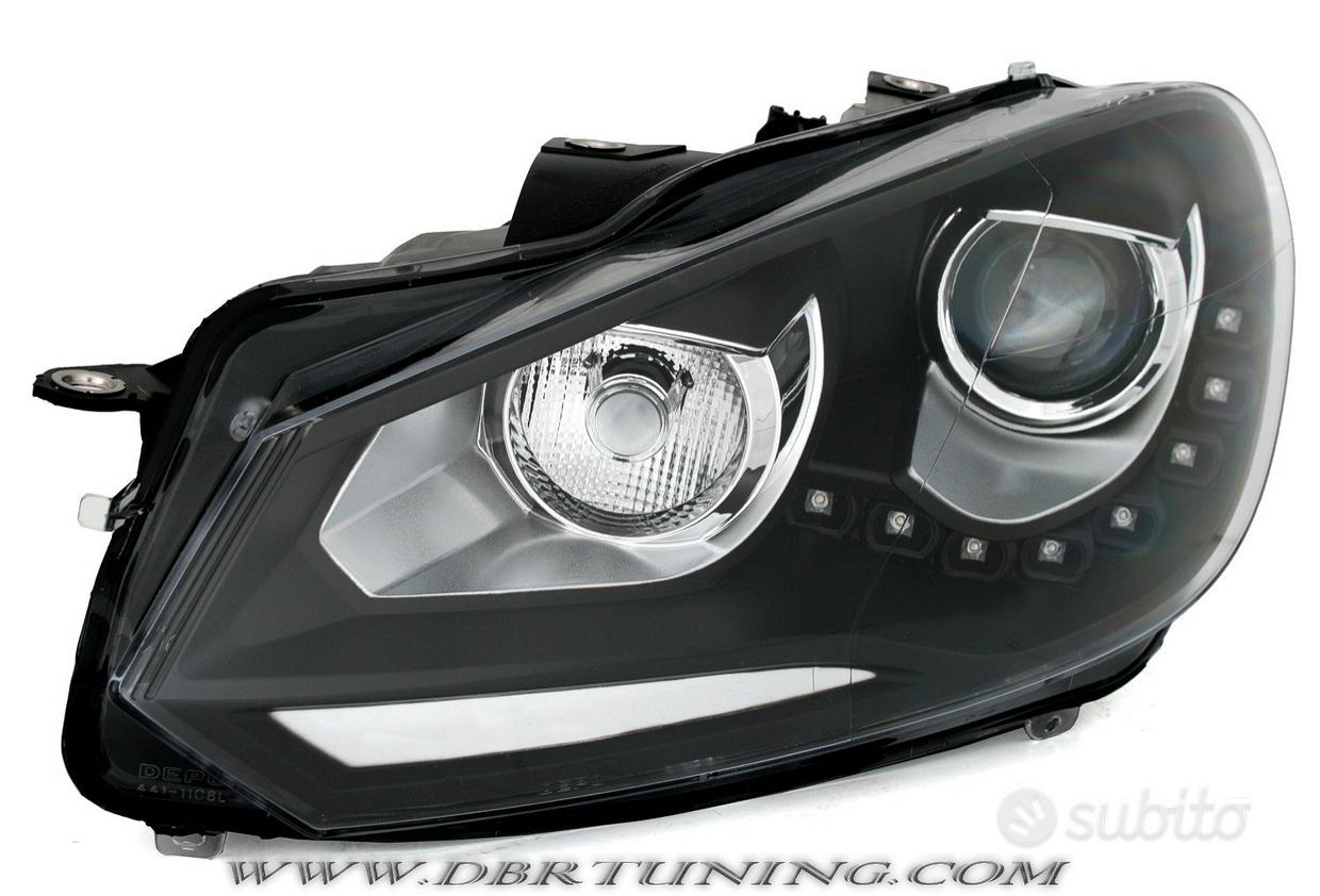 Devil eyes фары. Фары VW Golf 6. Фара Фольксваген гольф 6. Лампы VW Golf 6. Фары гольф 6 с ДХО.