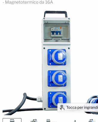 Quadro elettrico da cantiere