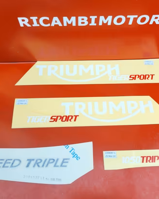 DECALCO ADESIVI TRIUMPH TIGER TRIPLE SPEED