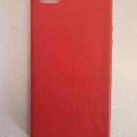 Cover in silicone rigida rossa per iphone 5/5s