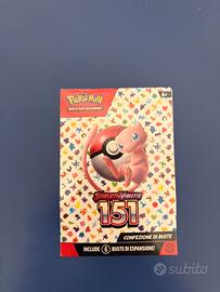 7 box  pokemon 151  (ita)
