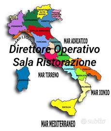 Conduzione sala, Direzione Ristorazione in Italia