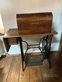 macchina da cucire singer d’epoca originale