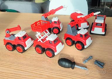Set camion Pompieri da assemblare Macchinine bambi